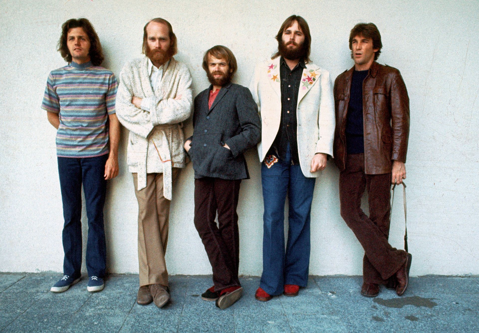 Bruce Johnston, Mike Love, Al Jardine, Carl Wilson and Dennis Wilson of the Beach Boys - Source: Getty